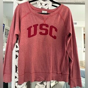 Camp David USC Red Long Sleeve Shirt. Size Medium.